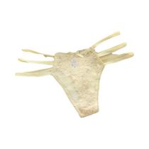 Calcinha Fio Dental de Renda Sexy - Sem Costura e Transparente