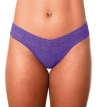 Calcinha Fio Dental Demillus 016198 Xamego Renda T. A (PP/M) B (G/EG)