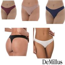 Calcinha Fio-dental DeMillus Ultraleve Microfibra Cintura Baixa 51467 Calcinha Fio-dental DeMillus Ultraleve Microfibra Cintura Baixa 51467