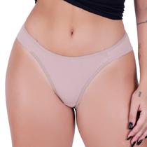 Calcinha Fio Dental Dupla Tradicional Feminina Clamar em Cotton - 3440