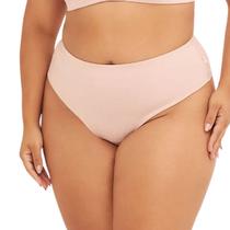 Calcinha Fio Dental Duplo Cintura Alta Lisa Nayane