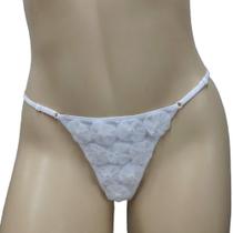 Calcinha Fio Dental Íntima Delas Tanga Flor Calcinha Fio Dental Íntima Delas Tanga Flor