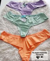 Calcinha fio dental laranja Calcinha fio dental laranja