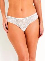 Calcinha Fio Dental Liz 50295 Soft Beauty Renda e Microfibra T. P/GG Calcinha Fio Dental Liz 50295 Soft Beauty Renda e Microfibra T. P/GG