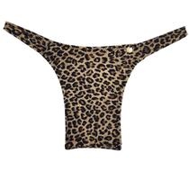 Calcinha fio dental para aquendar estampa Oncinha mulher trans Calcinha fio dental para aquendar estampa Oncinha mulher trans