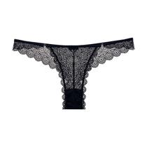 Calcinha Fio Dental Renda Soul Preto She