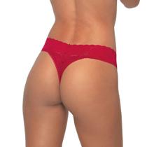 Calcinha Fio Dental Rendada DeMillus 51190 Calcinha Fio Dental Rendada DeMillus 51190