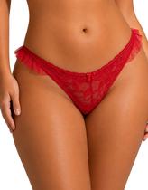 Calcinha Fio Dental Rendada Feminina Liebe Pretty Dream Sexy Sensual Dia Dos Namorados Pequena Micro