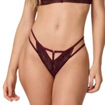 Calcinha Fio Dental Rendada Liebe .
