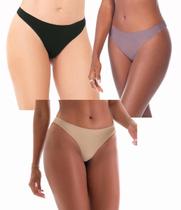 Calcinha Fio Dental Sem Costura Não Marca Na Roupa