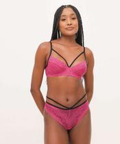 Calcinha Fio Dental Strappy Renda Marisa-32029