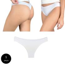 Calcinha Fio Dental Try Basics Algodão Cotton Básica Lisa Moda Lingerie