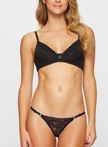 Calcinha Fio Dental Valisere 41025 Todo Dia Renda e Microfibra T. P/G Calcinha Fio Dental Valisere 41025 Todo Dia Renda e Microfibra T. P/G