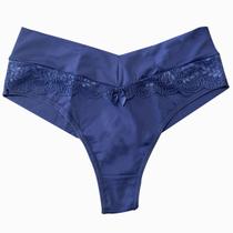 Calcinha Fio Duplo com Renda em Microfibra VS1560-PR