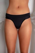 Calcinha fio duplo lisa de microfibra Calcinha fio duplo lisa de microfibra