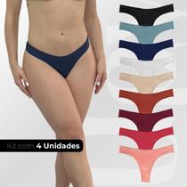 Calcinha Fio Luna Kit 4 Und