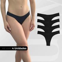 Calcinha Fio Luna Kit 4 Und Calcinha Fio Luna Kit 4 Und