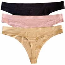 Calcinha fio Não Marca Na Roupa Kit 3 Peças Combo Revenda