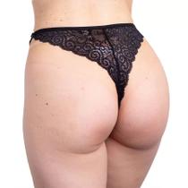 Calcinha Fio Rendada com Ajuste Lateral - Hot Calcinha Fio Rendada com Ajuste Lateral - Hot