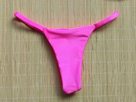 Calcinha fio rosa