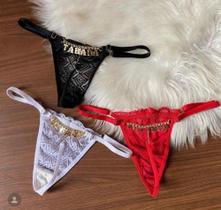 Calcinha fio strass de alcinha Calcinha fio strass de alcinha