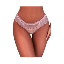 Calcinha G-string Sexy De Cintura Baixa E Respirável Para Mulheres, Lingerie Confortável Em Cores