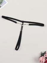 Calcinha G-string Sexy De Cintura Baixa Para Mulheres Com Decoração De Anel Em Forma De Coração Calcinha G-string Sexy De Cintura Baixa Para Mulheres Com Decoração De Anel Em Forma De Coração