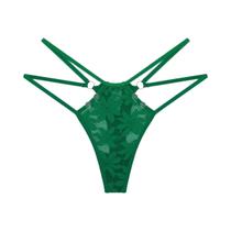 Calcinha G-string Sexy De Renda Para Mulheres, Confortável E Elegante, Tanga Sólida Feminina