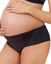 Calcinha gestante alta microfibra moda intima lingerie Morisco