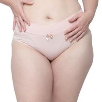 Calcinha Gestante Conforto Renda em Microfibra Linda Gestante