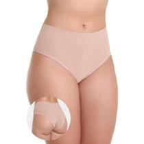Calcinha IMI Lingerie Cós Alto Cintura Alta Em Cotton Algodão Conforto Pós Parto Gestante Maternidad