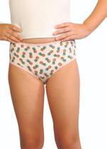 Calcinha inf. microfibra c/2 m
