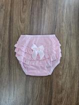 Calcinha infantil bunda rica rosa - feminino - tamanho p 0032 - brando