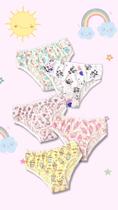 Calcinha Infantil Bytoka 100% Algodão com Elástico