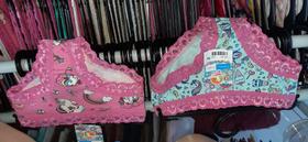 Calcinha infantil diverdas estampas