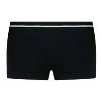 Calcinha Infantil Feminina Lupo Boxer Sem Costura Preta