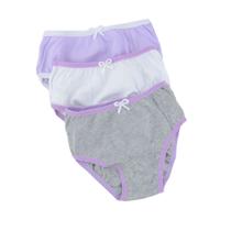 Calcinha Infantil Feminina Lupo Lobinha Kit 3 Peças Calcinha Infantil Feminina Lupo Lobinha Kit 3 Peças