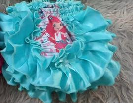 Calcinha infantil Frufru Moranguinho