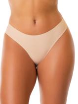 Calcinha Invisível Sem Costura Tanga Corte A Laser Não Marca Lingerie Feminina Confortável