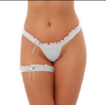 Calcinha Livia com Perninha - Tamanho Único (M) - Veste do 36 ao 42