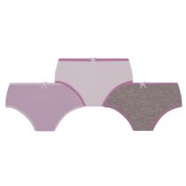 Calcinha Lobinha Infantil Básica 18101-089 C/3