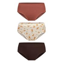 Calcinha Lobinha Infantil Estampada 18110-089 C/3