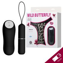Calcinha Massageadora com Cápsula - Wild Butterfly - Baile