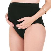 Calcinha Maternity Preta sem Costura Zee Rucci