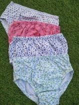 Calcinha Menina Infantil Kit 6 Peças Calcinha Algodão Calçola Infantil Menina
