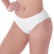 Calcinha Microfibra Cós Largo Moda Intima Lingerie Tanga Feminina Loba Lupo