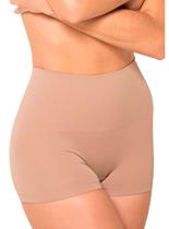 Calcinha Modeladora Boxer Trifil CE3519 Cintura Alta Microfibra T. P/1XG Calcinha Modeladora Boxer Trifil CE3519 Cintura Alta Microfibra T. P/1XG