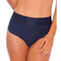 Calcinha Modeladora Shape Shine Classic Navy Plié