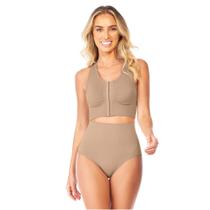 Calcinha Modeladora Tanga Alta Microfibra Zee Rucci