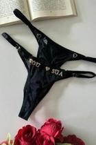 Calcinha personalizavel tule com regulagem Calcinha personalizavel tule com regulagem